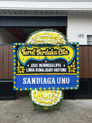 Papan Bunga Duka di Tiganderket