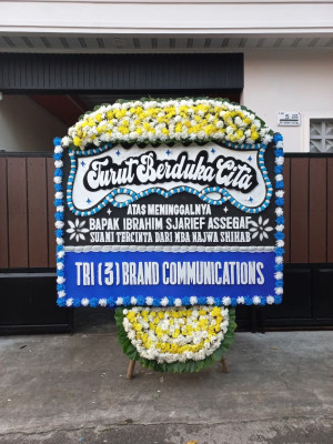 Papan Bunga Duka di Tiganderket